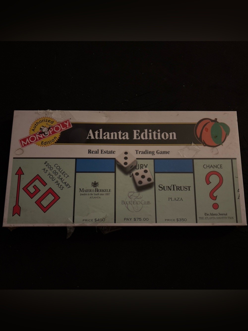 Vintage Monopoly Atlanta Edition 1995 New Sealed